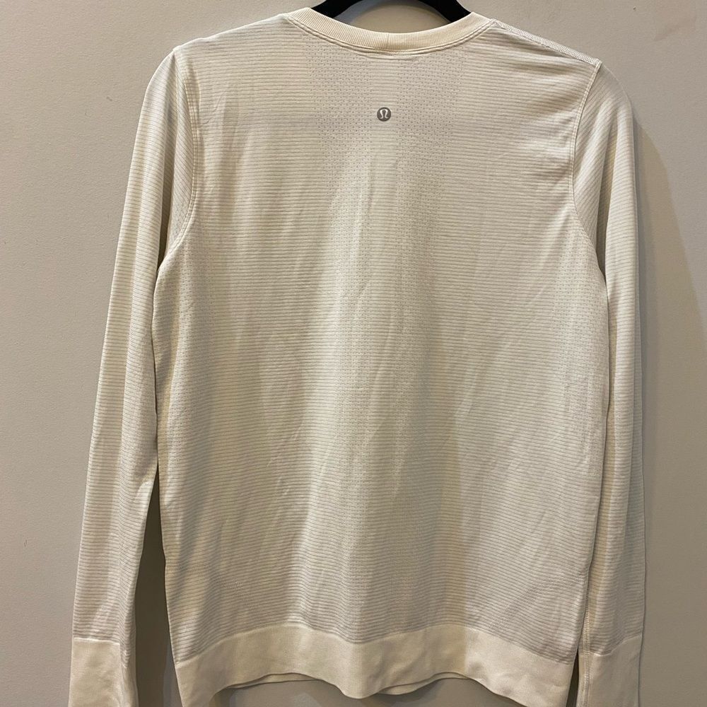 Lululemon Swift Tech Long Sleeve Crewneck Shirt Women Size 8 - Picture 7 of 7